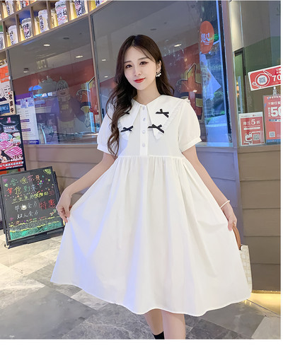 Rochie de vară de maternitate pentru alăptare, cu mâneci scurte, guler răsturnat, femeie însărcinată, rochie care alăptează, cu nasturi, lactație postpartum