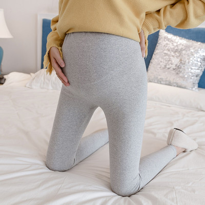 Terhes nő állítható nagy méretű leggings új kismama nadrág Terhesség vékony puha pamut magas derekú ruhák 3XL