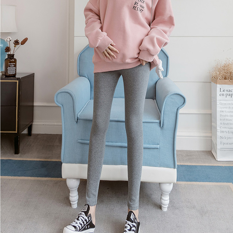Terhes nő állítható nagy méretű leggings új kismama nadrág Terhesség vékony puha pamut magas derekú ruhák 3XL