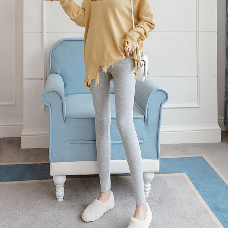 Terhes nő állítható nagy méretű leggings új kismama nadrág Terhesség vékony puha pamut magas derekú ruhák 3XL