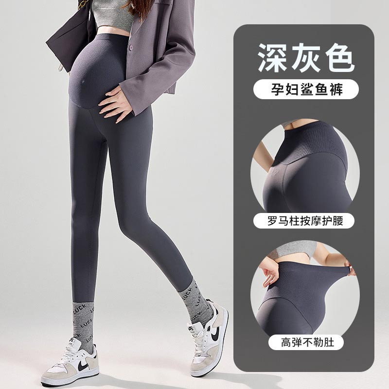 Hlače za trudnice Tajice Uska trudnička odjeća za trudnice Potpora trbuhu Pletene tajice Hlače za oblikovanje tijela
