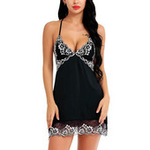 Női szexi fehérnemű selyem hálóing nyári ruha csipke éjszakai ruha hálóruha Babydoll hálóing szatén háziruha hálóruha