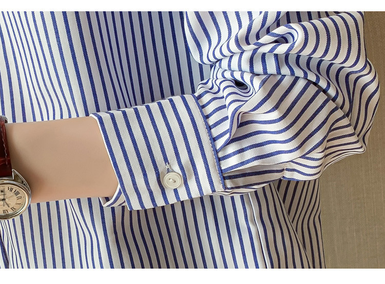 Pikkade varrukatega sifonist pluus särk Topid pluus Naiste Blusas Mujer De Moda 2024 Turn Down kraega kontoripluus Blusa E276