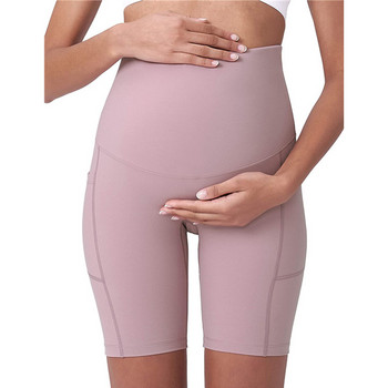 Клинове за бременни Легинси за поддържане на корема с висока талия за бременни жени Тесни панталони за бременност Оформящи тялото панталони след раждане
