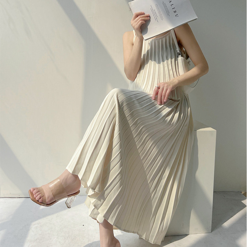 Grūtnieču kleitas Šifona kroku gara kleita grūtniecēm ikdienišķa brīva grūtnieču apģērbi grūtniecēm Mode 2024 Liela izmēra