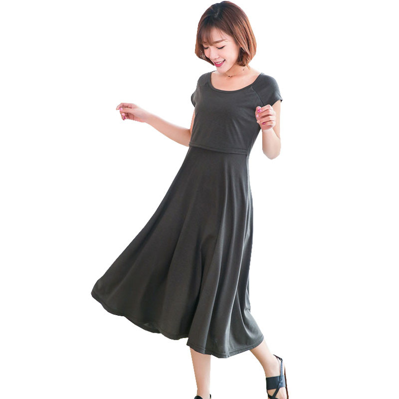 Barošana ar krūti Kleitas Grūtnieču Apģērbs Grūtniecēm Kleita Grūtniecība Barošanas Kleitas Gravidas Vestidos Apģērbs