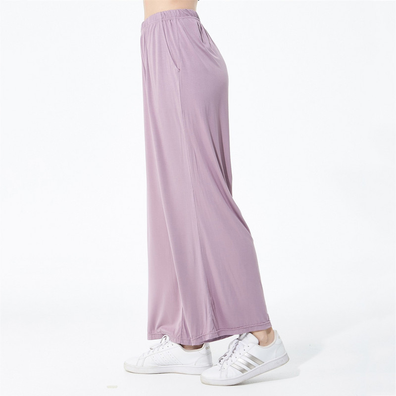 PLUS IZMĒRS 6XL 7XL Pidžamas Bikses Sieviešu Pavasaris Vasaras Kokvilnas guļamveļa guļamveļa vienkrāsains ikdienas atpūtas apģērbs Mājas apģērbs