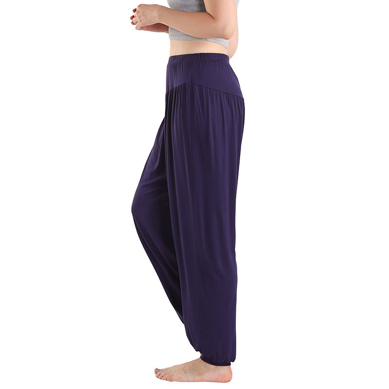 Lielizmēra 5XL 6XL pidžamas sievietēm Ikdienas brīvs modāls guļamveļa bikses pavasaris vasara elastīgs jostasvietas apakšstilba mājas apģērbs