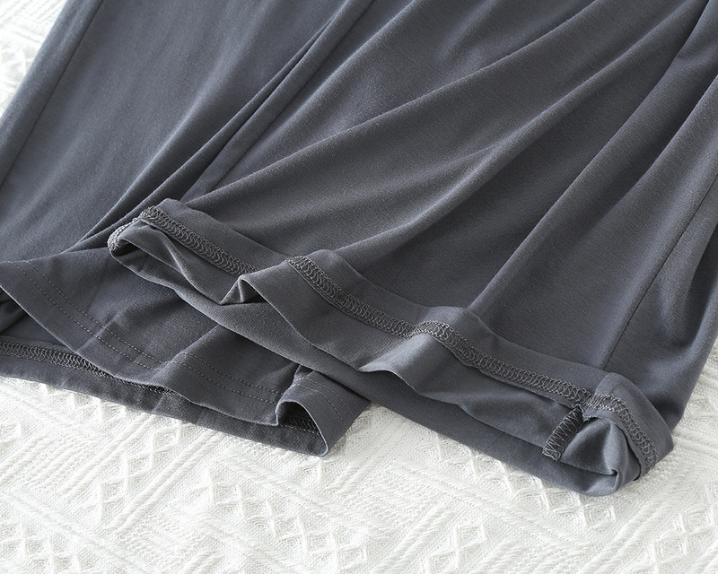 Novi ljetni ženski novi proizvod za 2023. Ženski capri pamučni hlače širokih nogavica Ice Silk Casual Capri kućne hlače Kratke hlače Udobne