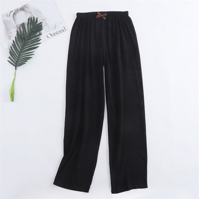 Pantaloni noi de primăvară și vară de damă 100% viscoză picior + drept casual, respirabil, comozi, pantaloni de dormit de acasă, drăguț