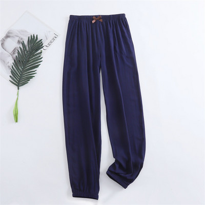 Pantaloni noi de primăvară și vară de damă 100% viscoză picior + drept casual, respirabil, comozi, pantaloni de dormit de acasă, drăguț
