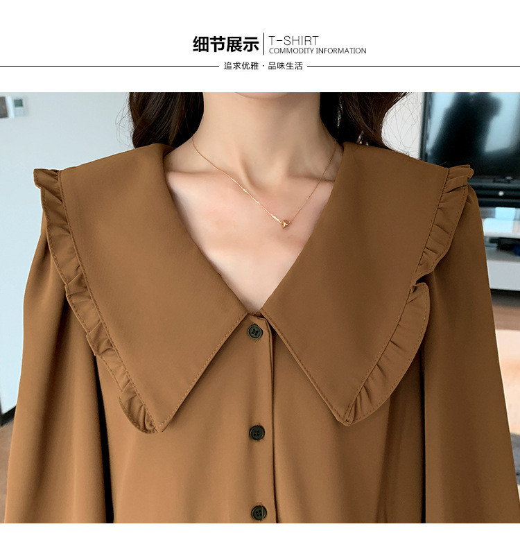 Pavasara rudens kleita grūtniecēm Jauna kleita ar garām piedurknēm ar līnijām, vaļīga kroku kleita grūtniecēm Tīrās krāsās grūtnieču apģērbs