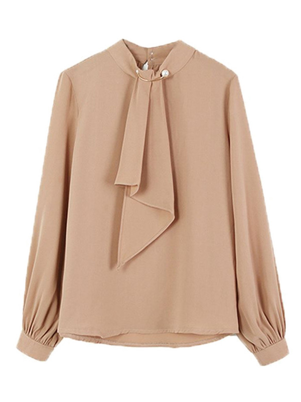 2023. gada sieviešu blūze rudens sieviešu apģērbs, džemperis ar vaļīgām piedurknēm, ar garām piedurknēm šifona T-krekls Blusas krekli, modes topi