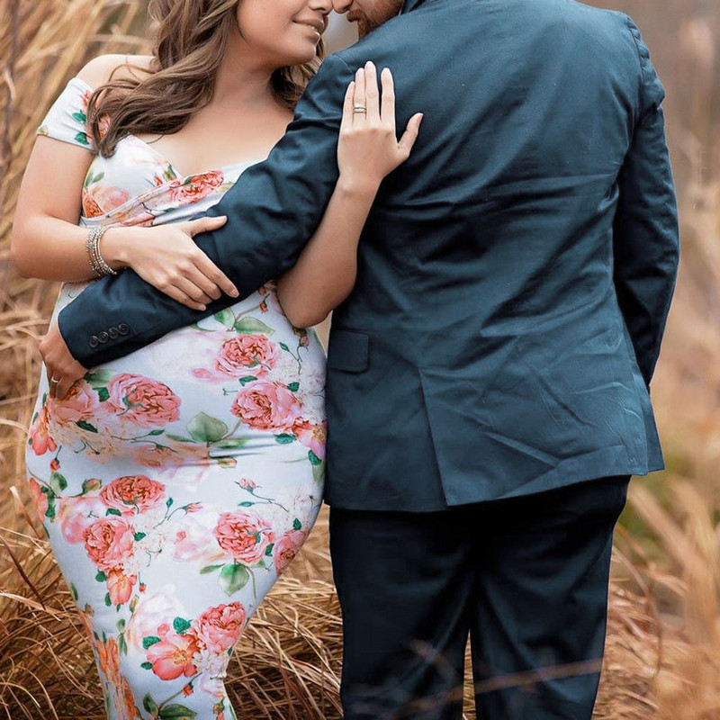 2023. Cvjetne duge maksi haljine za trudnice, trudničke haljine, fotografije, fotografije, odjeća za trudnice, ljetni sarafan za plažu