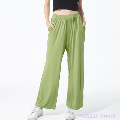 Naiste kevadsuvised puuvillased mugavad pluss suuruses suured jardid kõrge elastsusega kodupüksid laia säärega püksid 7XL 6XL 5XL 4XL