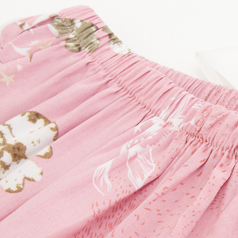 Nagy méretű S-3XL Divatos nyomott női pizsama rövidnadrág kényelmes viszkóz szövettel éjszakai viselethez Pj nadrág