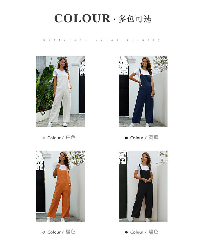 Retro ploni drabužiai nėščiosioms Laisvalaikio kombinezonai Nėštumo darbo drabužiai Reguliuojamu juosmeniu plius dydis