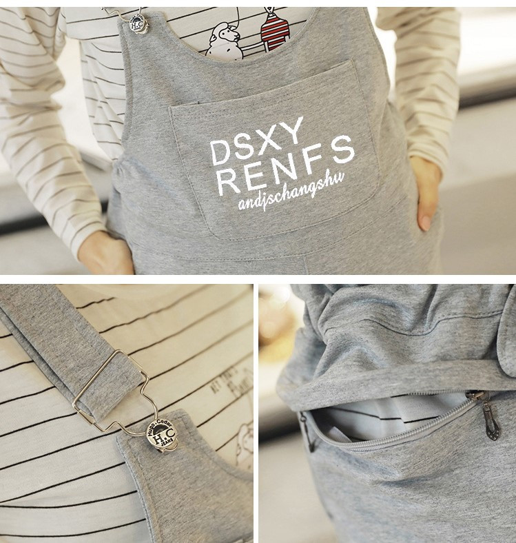 Kevad-sügis rasedate püksid rinnatükk, velvetist püksid Jumpsuit Rasedad riided rasedatele naiste kombinesoon Roupa Gestante