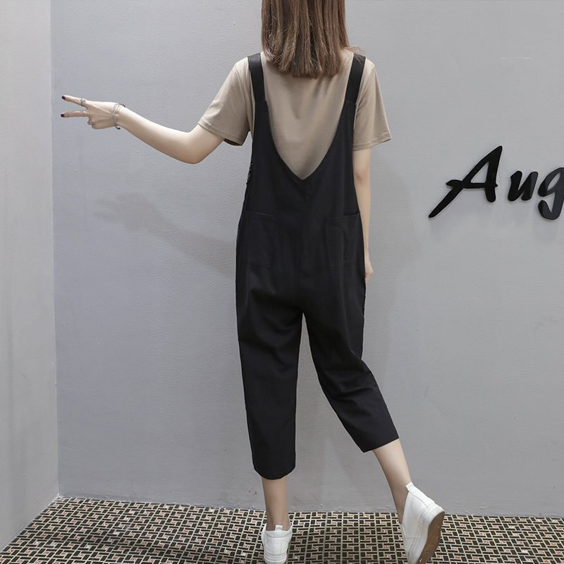 2023 szettek póló + jumpsuit kismama ruhák terhes nőknek bő terhességi nadrágok rövid ujjú ruházat nadrágok