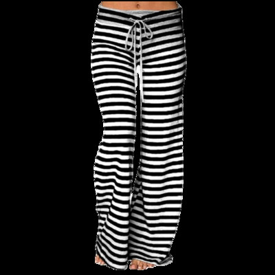 Pijamale Femei Pantaloni Snur Long Home Sleep Bottom Pantalon Soft Casual Dunge Marime mare
