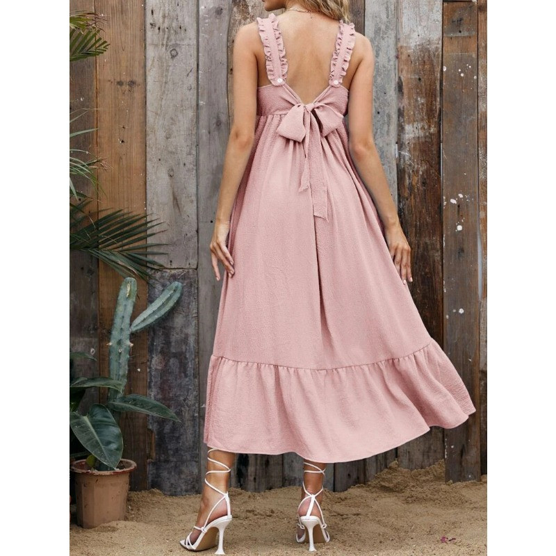 Zīdīšanas perioda kleitas grūtniecēm Grūtnieču drēbes volāni Sundress grūtniecēm Eleganta grūtniecības kleita ar tauriņiem