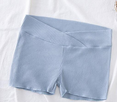 2024 Καλοκαίρι Έγκυες Σορτς κοιλιάς Εγκυμοσύνη Χαμηλόμεση Φαρδιά αθλητικά παντελόνια Κέντημα μόδας Σορτς εγκυμοσύνης