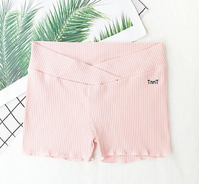 2024 Καλοκαίρι Έγκυες Σορτς κοιλιάς Εγκυμοσύνη Χαμηλόμεση Φαρδιά αθλητικά παντελόνια Κέντημα μόδας Σορτς εγκυμοσύνης