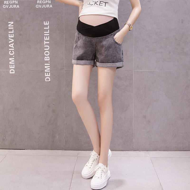 2023. aasta rasedate naiste lühikesed püksid, suvised püksid, madala vöökohaga teksapüksid, uued kevadised vabad naisteriided