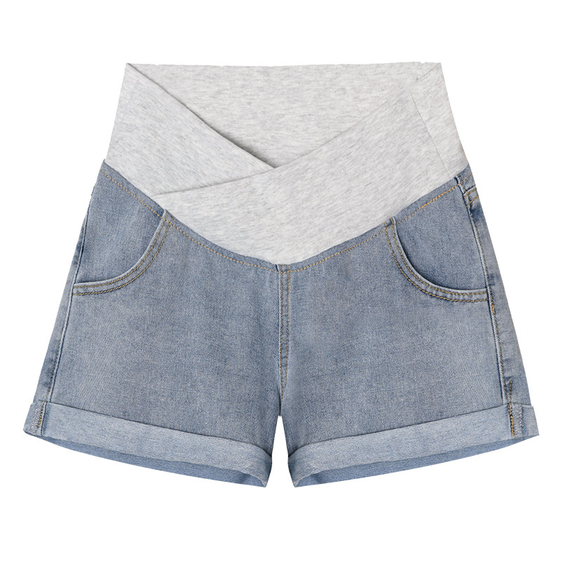 2023. aasta rasedate naiste lühikesed püksid, suvised püksid, madala vöökohaga teksapüksid, uued kevadised vabad naisteriided