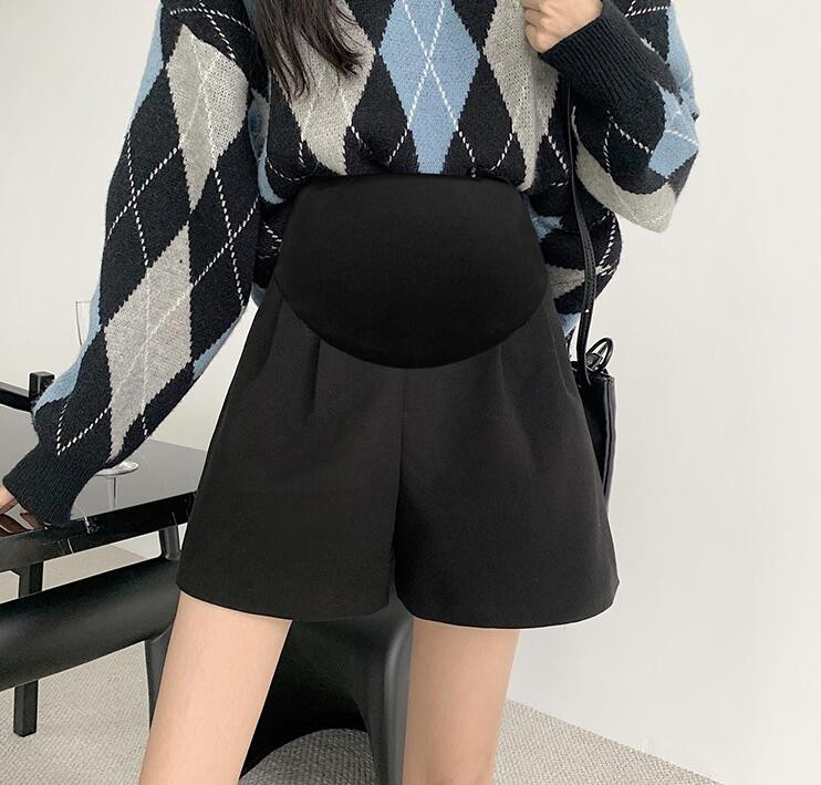 Sügistalvised rasedariided mood kõhupüksid kõrge vöökohaga lahtised raseda saapad püksid laiad sääred püksid hulgimüük