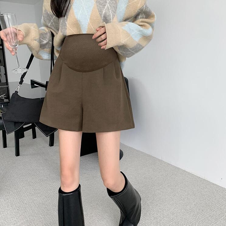 Sügistalvised rasedariided mood kõhupüksid kõrge vöökohaga lahtised raseda saapad püksid laiad sääred püksid hulgimüük