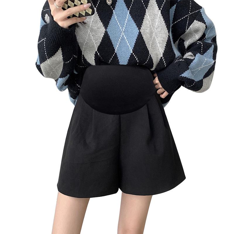 Sügistalvised rasedariided mood kõhupüksid kõrge vöökohaga lahtised raseda saapad püksid laiad sääred püksid hulgimüük