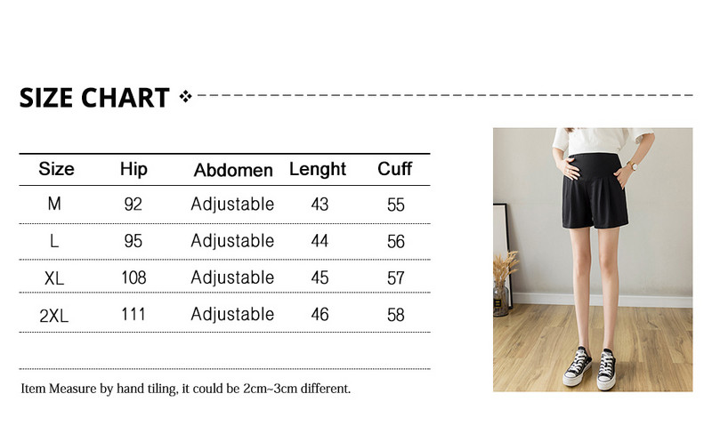 Suvised vabaaja puuvillased rasedate lühikesed püksid lahtised elastsed vöökohaga kõhuga riided rasedatele naistele rasedatele poolpükste taskud