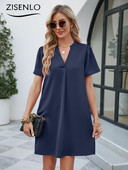 Moodsad suvekleidid 2024 Vabaaja vaba mood V-kaelusega Seksikad naistekleidid Elegantsed kleidid naistele Naisterõivad Vestidos