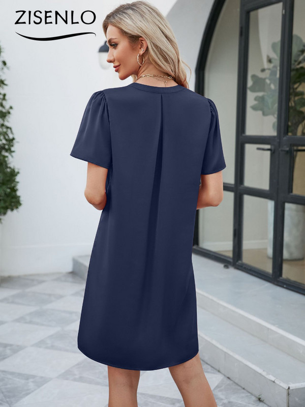 Moodsad suvekleidid 2024 Vabaaja vaba mood V-kaelusega Seksikad naistekleidid Elegantsed kleidid naistele Naisterõivad Vestidos