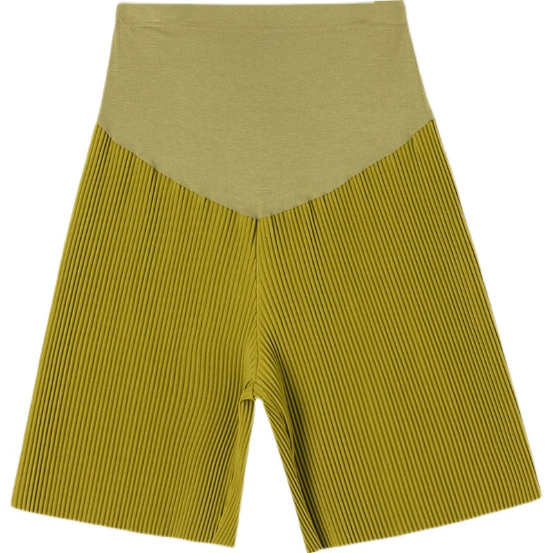 Jauni vasaras kroku šorti grūtniecēm ar augstu vidukli, vēderu platām kājām, brīvas drēbes grūtniecēm grūtniecības laikā, mājas apģērbs