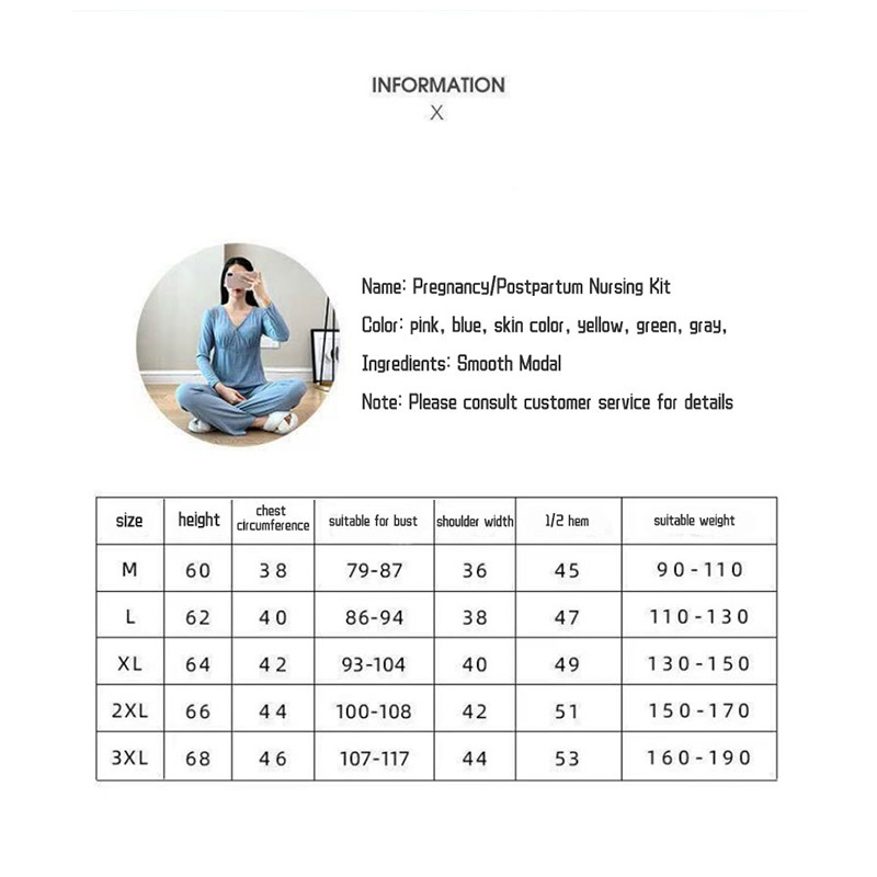 Kismama ápoló hálóruha Szoptató hálóruha terhes nők számára Terhesség szoptatás Pizsama ruhák Kismama ruhák