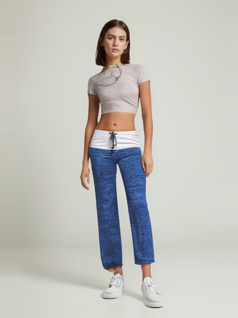 Pidžama s uzicom Ženske hlače Meke klizne donjice za spavanje Ležerna udobna velika veličina Savršena za proljeće