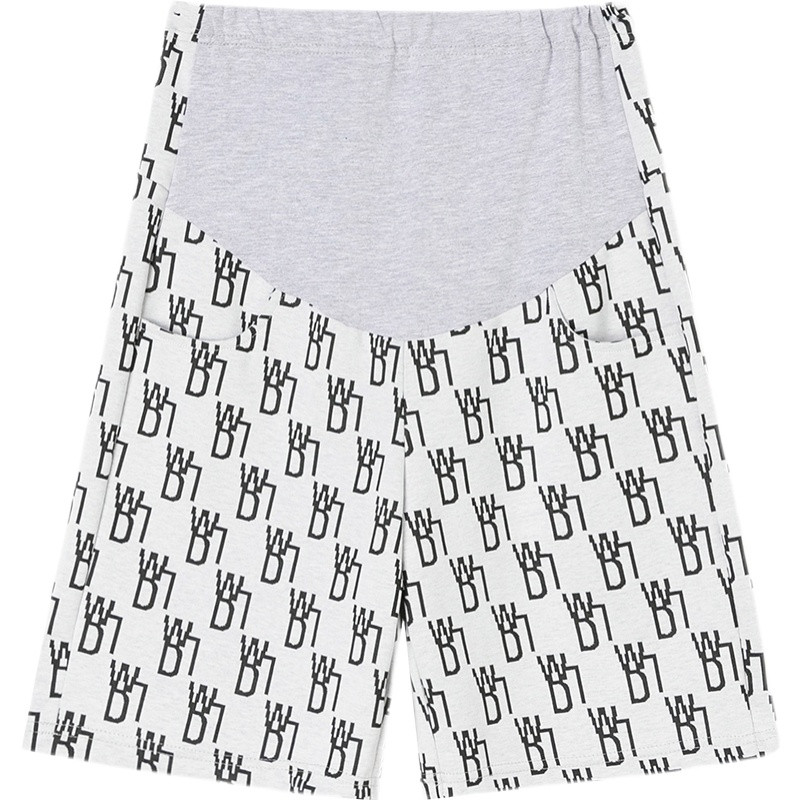 Atsitiktinis Nėštumo trumpos kelnės Nėštumas Nėščios gėlės Vasaros Pilvas Denim Looe