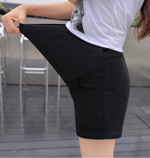 Mada Nėščioms Džinsiniai Laisvi Šortai Džinsai Didesnio dydžio Drabužiai Nėščioms Moterims Capris Kelnės Nėščioms Drabužiai Nėščioms kelnės