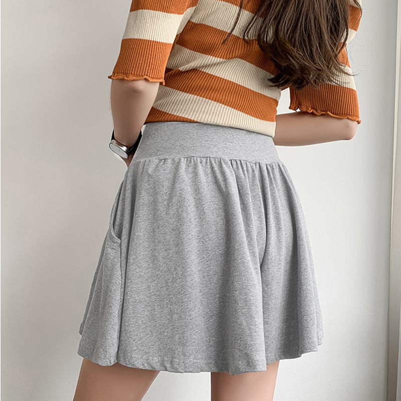 Suvised laia säärega kõhupüksid rasedatele rasedatele kõrge vöökohaga püksid, vabad vabad lühikesed spordipüksid, puuvillased tugevad püksid