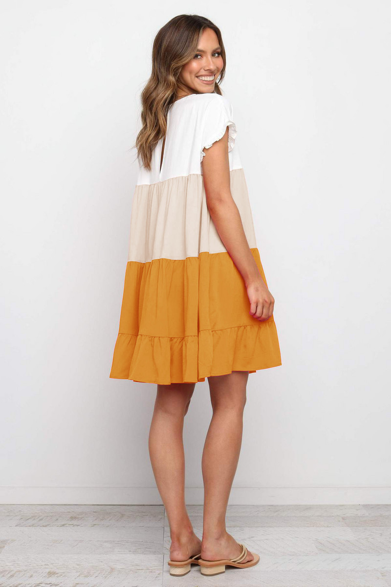 Vasaras grūtnieču sauļošanās kleita kontrastkrāsu kleita grūtniecēm, pludmales apģērbs Vestidos, brīvs Premama apģērbs, 2021. gada elegants