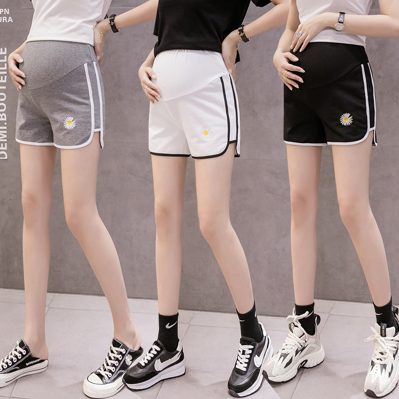 Rasedad suvised uued laia säärega püksid lühikesed püksid vabaaja püksid mood kõik sobivad retuusid turvapidžaamapüksid