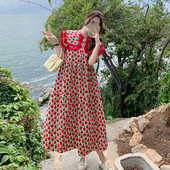 Suvine rasedate fotograafia kleit, volangidega, suur Peter Pan krae, volangidega lapiline rase naine, lilleline kleit, pühaderiided