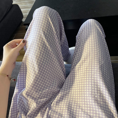 Magamispüksid Naiste Lilled Kõik sobivad Lihtne Sügisene Elegantne Armas Populaarne Vanust vähendav daamid Korea stiilis Kujundatud võluv