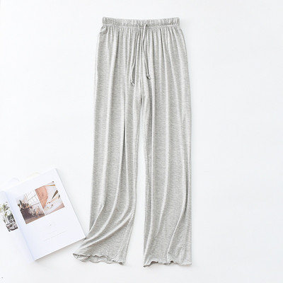 Alkalmi női tavaszi nyár hálóruha nadrág modális kényelmes női pizsama nadrág otthoni viselet hálóruha Pijama nadrág