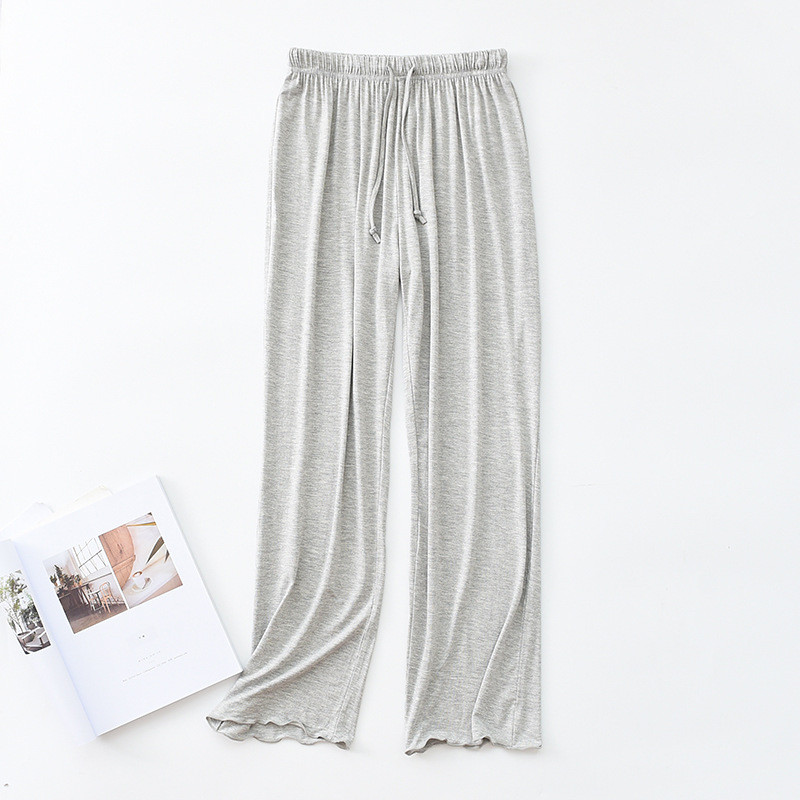 Alkalmi női tavaszi nyár hálóruha nadrág modális kényelmes női pizsama nadrág otthoni viselet hálóruha Pijama nadrág