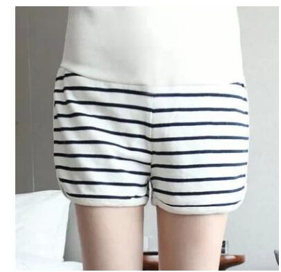 Jauns Grūtnieču apģērbs Vasaras Grūtnieču bikses Mode Grūtnieču šorti Vēdera bikses Grūtniecei svītraini šorti izmērs m-xxl