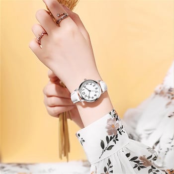 Japan Movement Women Quartz Fine Watch Easy To Read Arabic Numerals Simple-Dial часовници женски наръчни montre femme relojes para