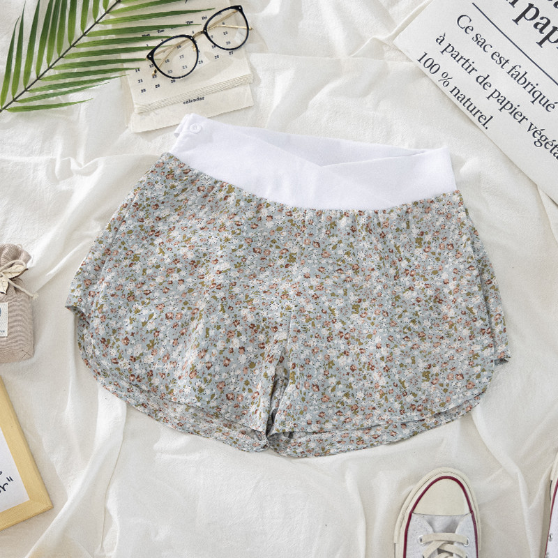 Nauji Nėščiųjų šortai Vasariniai ploni išoriniai drabužiai laisvalaikio laisvos plačios kojos ledinės šilko sportinės kelnės nėščioms moterims vasarinė suknelė